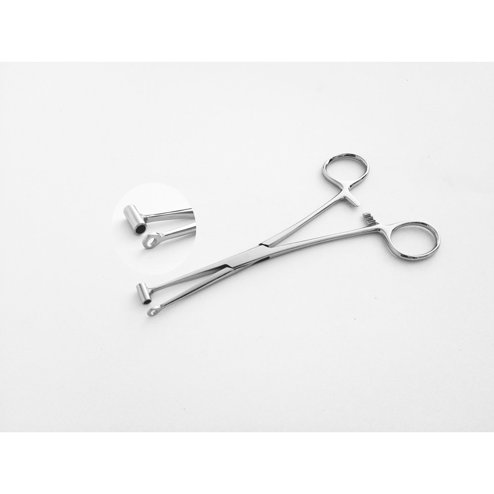 Bucket Tragus Ear Piercing Forceps 6.25