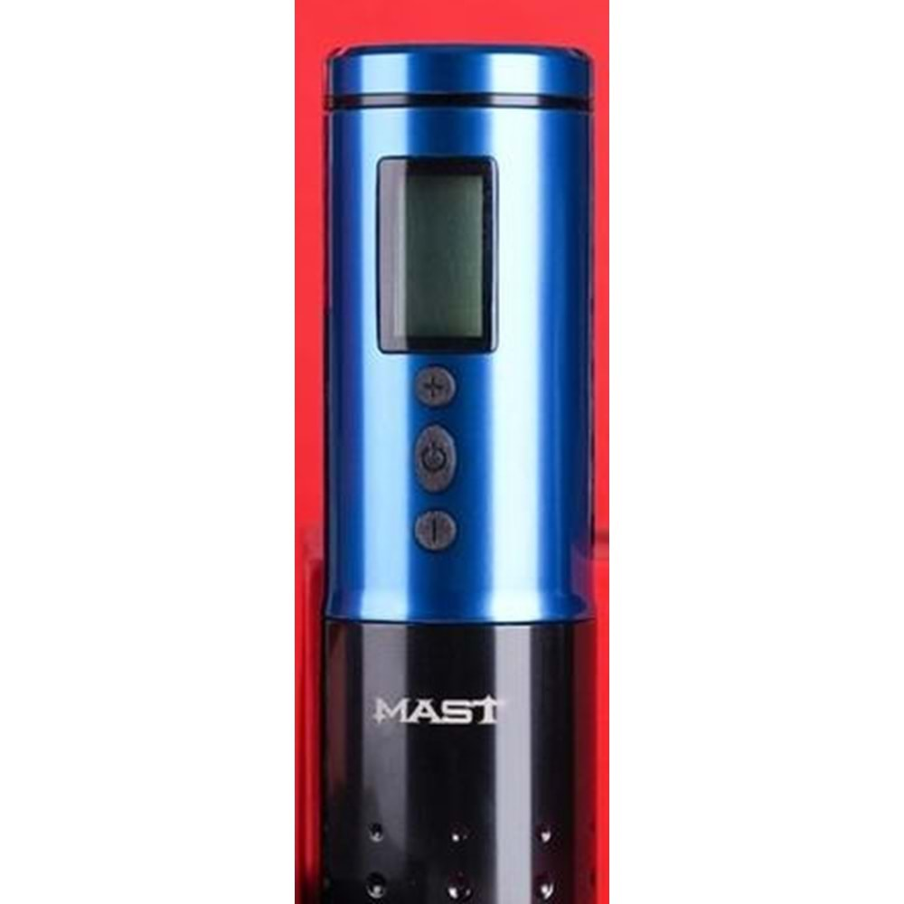 MAST LANCER SARJLI ROTARY PEN DÖVME MAKİNESİ-MAVİ