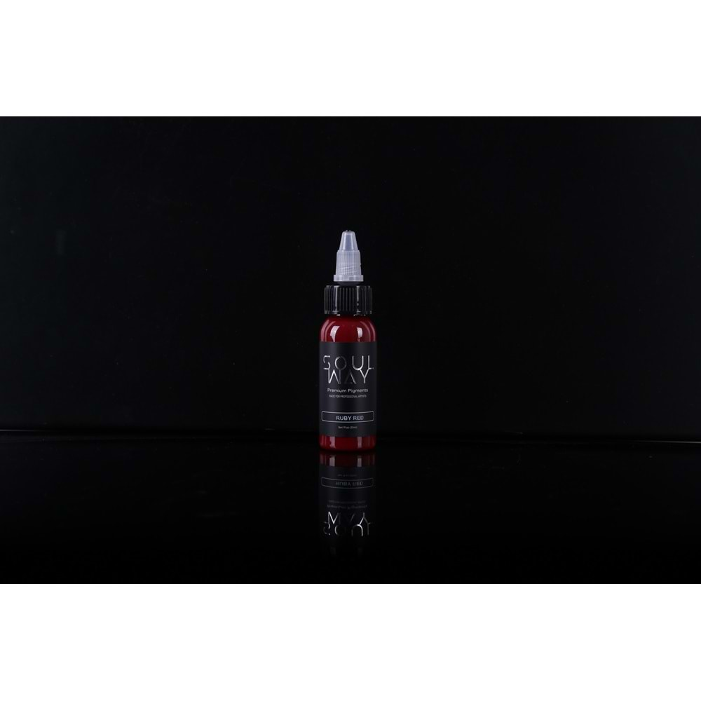 SOULWAY INK RUBY RED 1 OZ