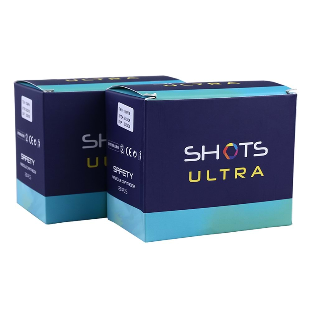 SHOTS ULTRA KARTUŞ DÖVME İĞNESİ 0805RL(20ADET/KUTU)