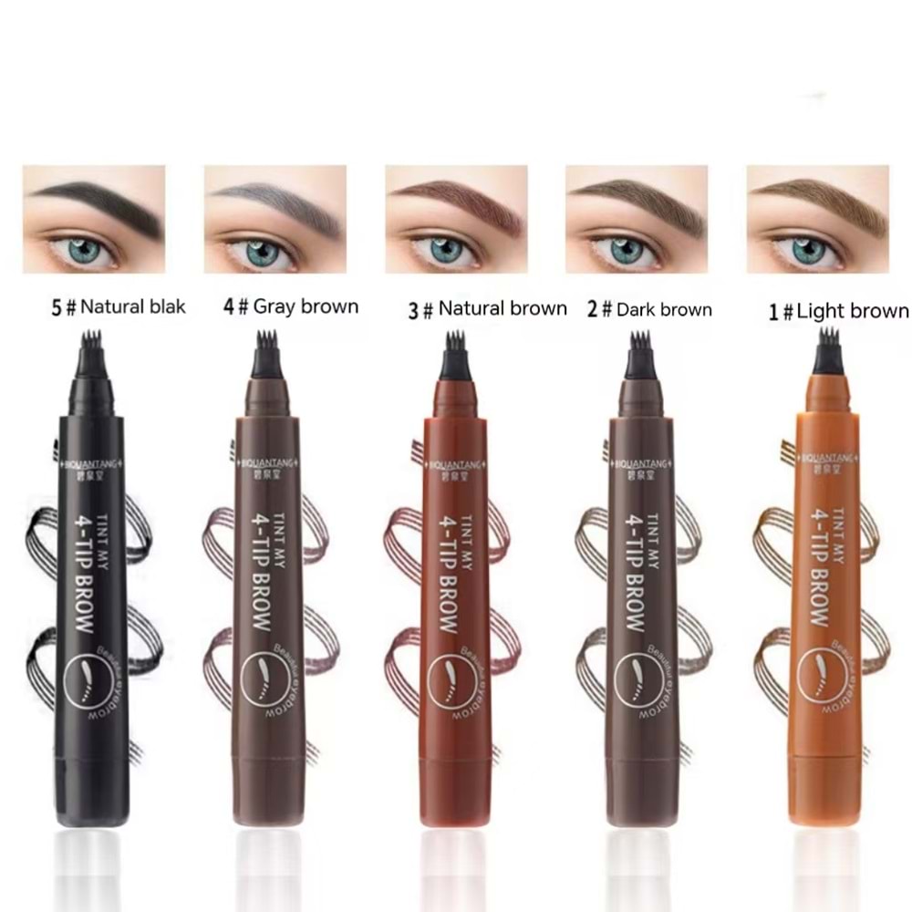 KAŞ DOLGU MAKYAJ KALEMİ #5 NATURAL BLACK