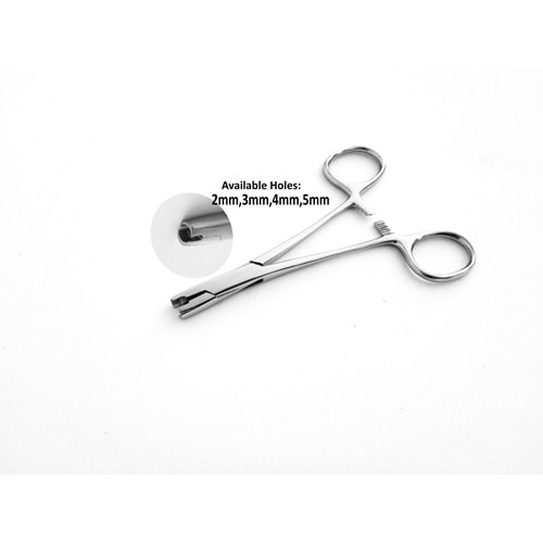 Dermal Anchor Forceps-3mm 4,75