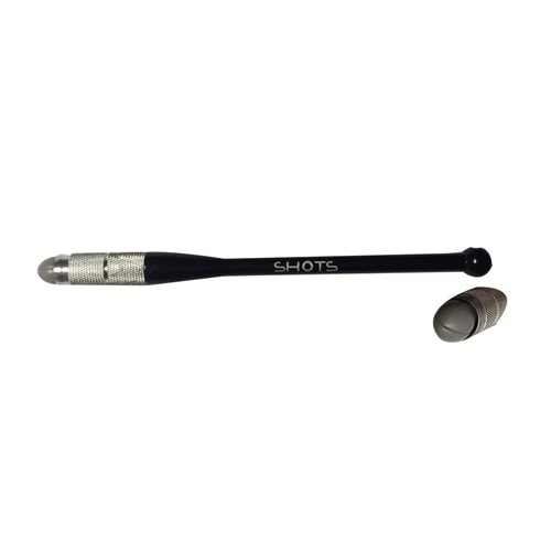 SHOTS MICROBLADING PEN BASEBALL BLACK