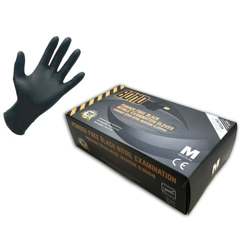 BOND BLACK NITRIL ELDIVEN MEDIUM (M)