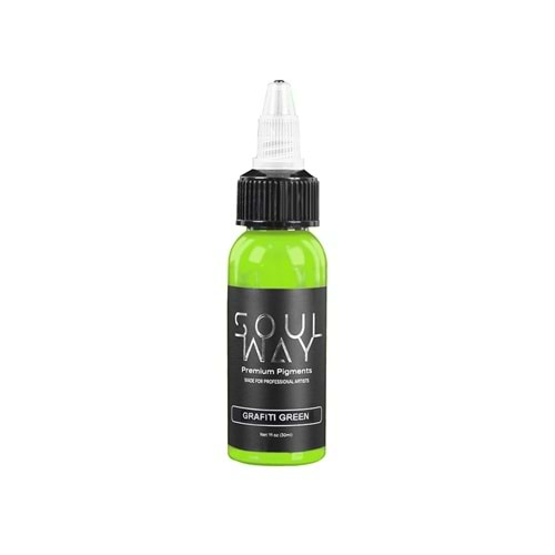 SOULWAY INK GRAFITI GREEN 1 OZ