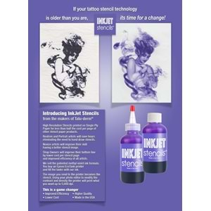 INKJET STENCIL 4 OZ YAZICI MÜREKKEPİ