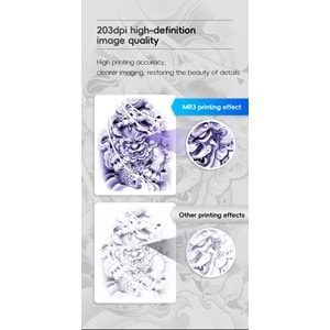 AIMO MR3 MİNİ TATTOO PRINTER ŞABLON YAZICISI